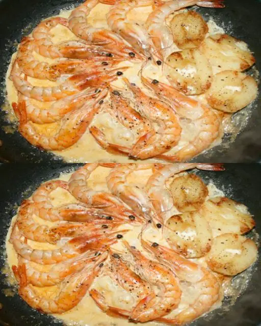 Gambas à la Normande : Un Voyage Culinaire en Normandie