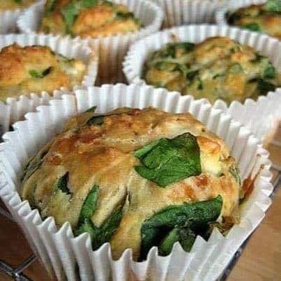 Muffins Feta, Cheddar et Épinards: Un Trésor Culinaires pour Toutes les Occasions