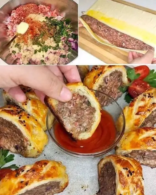 Rouleau de Pâte Feuilletée à la Viande Hachée: Un Délice Multiculturel