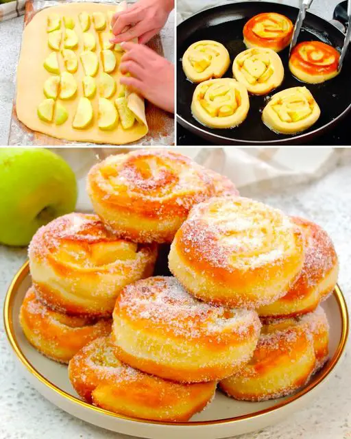 Rouleaux Frits aux Pommes