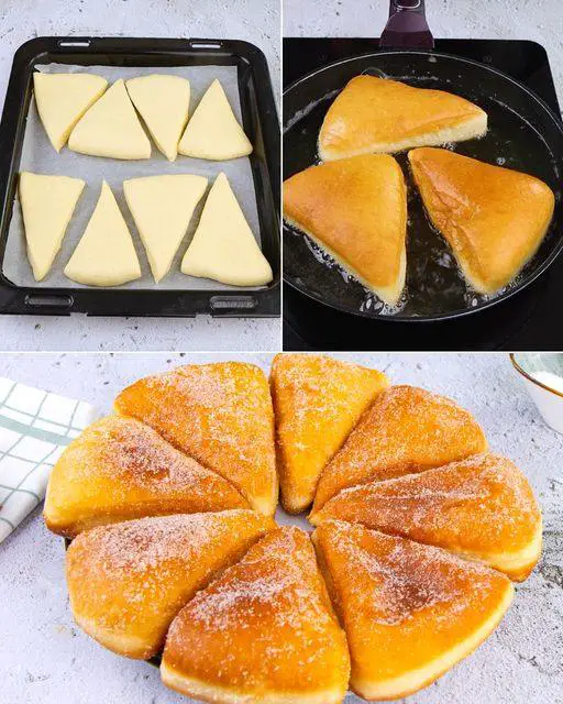 Triangles Frits : Un Voyage Culinaire dans l'Univers des Brioches Moelleuses et Sucrées