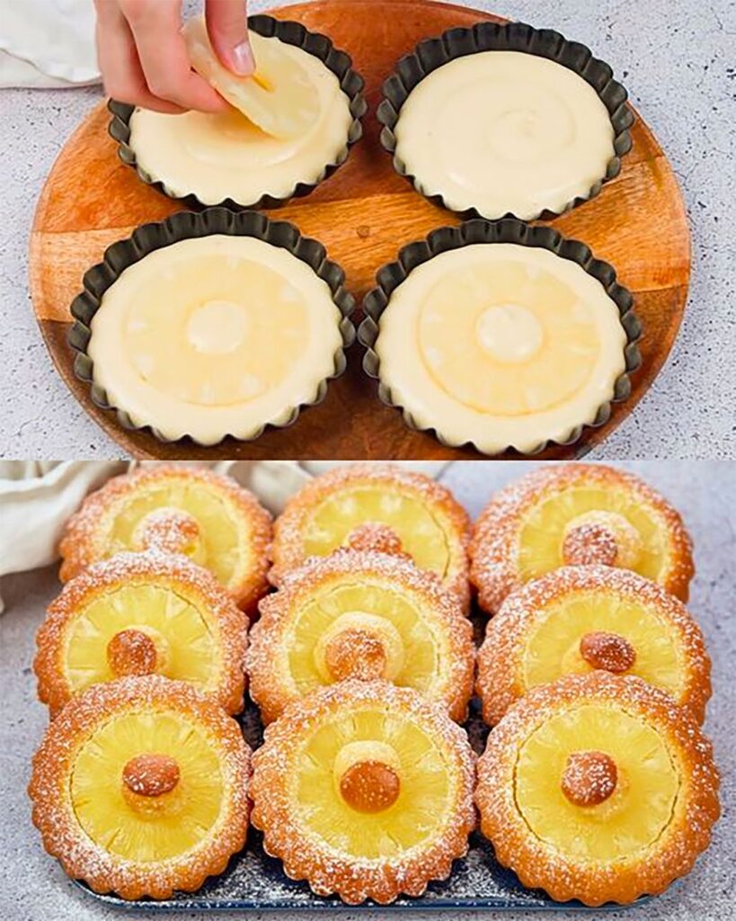 Délices Tropicaux Faciles : Gâteaux à l’Ananas Express!