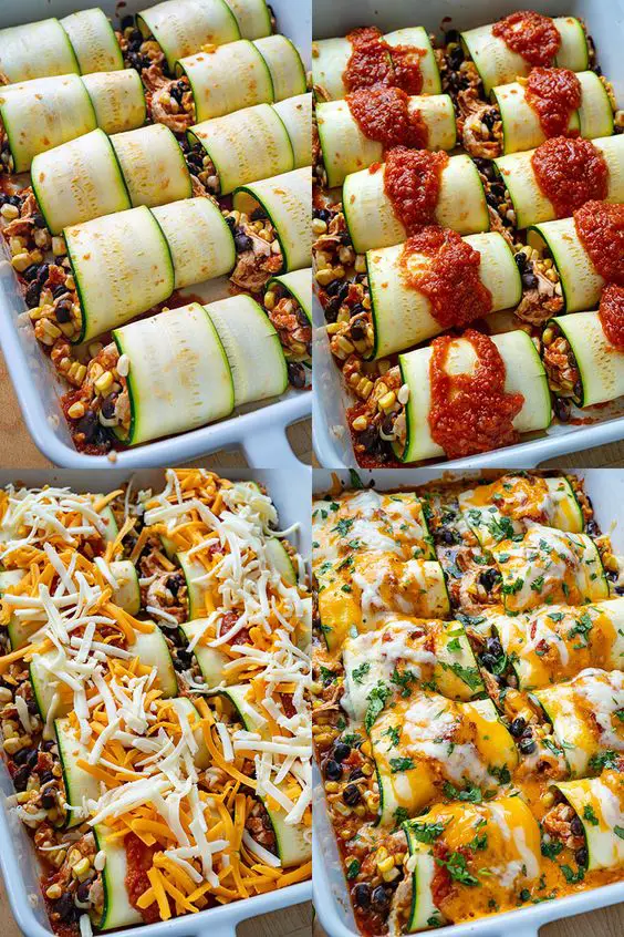La Merveille des Enchiladas de Poulet et Courgette