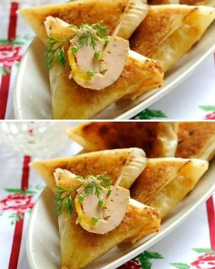 Samoussas de Foie Gras aux Épices : Un Délice Fusion