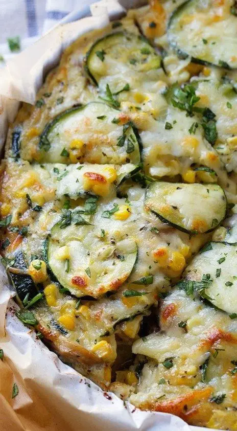 tarte aux Légumes et aux Œufs