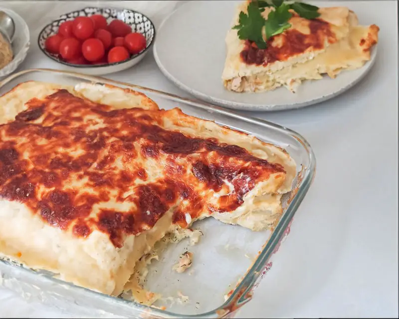 Cannelloni Aux Deux Saumons