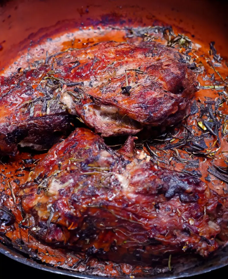 Epaule D'agneau Confite