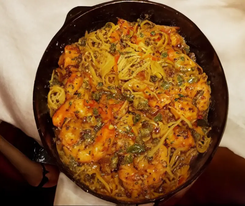 Pates Aux Crevettes à La Cajun