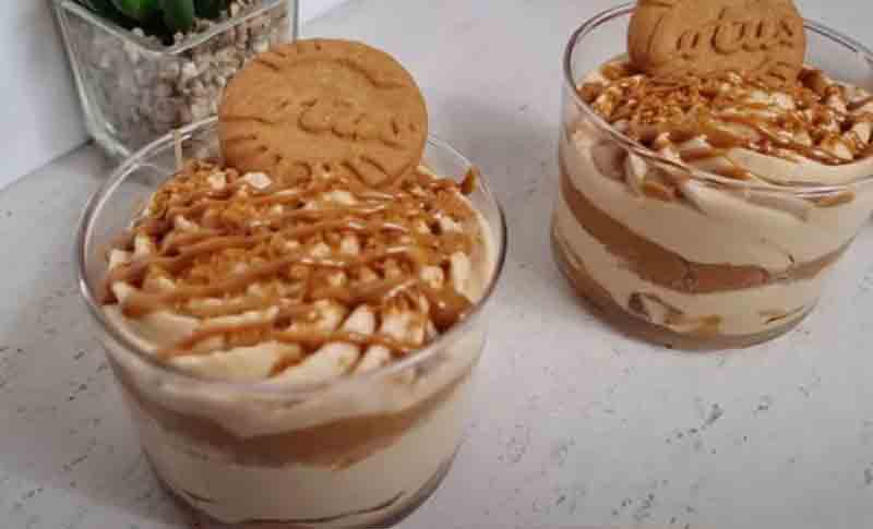 Verrines Mousse Speculoos
