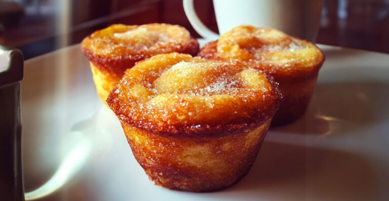 Muffins Pain Perdu à la Cannelle et au Sucre