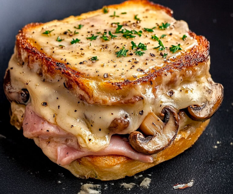 🧀 Croque-Monsieur Gourmand aux Champignons : une version ultra fondante et croustillante