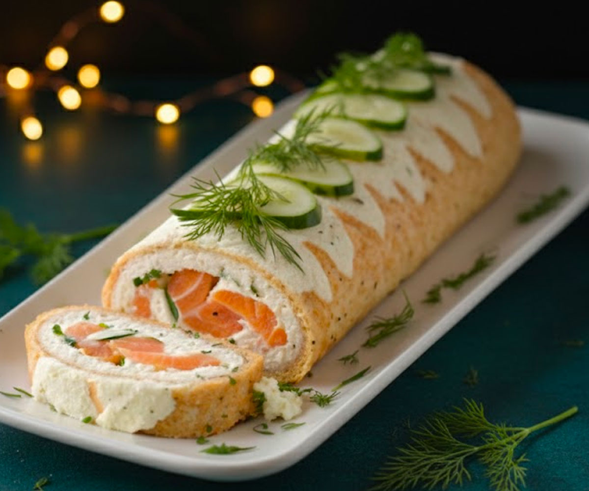 Buche Saumon Fumé Fromage Frais